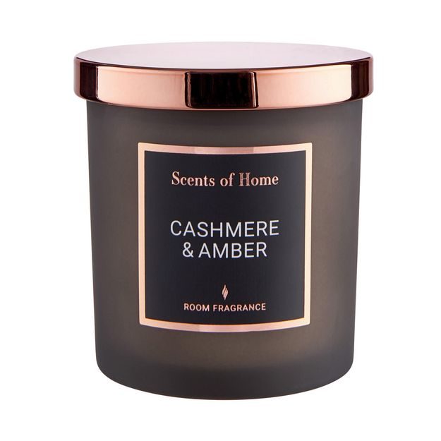 SCENTS OF HOME VONNÁ SVIEČKA SO SÓJOVÝM VOSKOM KAŠMÍR A JANTÁR