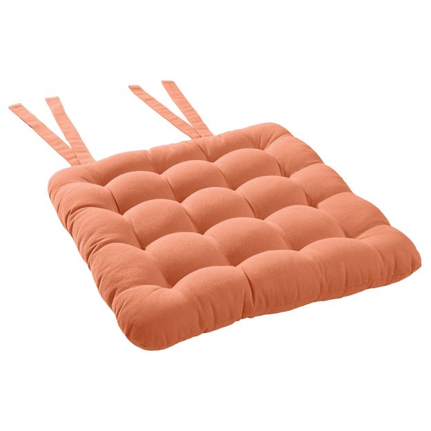 SOLID PODSEDÁK SO ŠNÚRKAMI 35 X 37 CM - ORANŽOVÁ