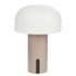 MUSHROOM Vonkajšia lampa – šedohnedá