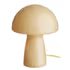 FUNGI TOWN Sklenená lampa - žltá