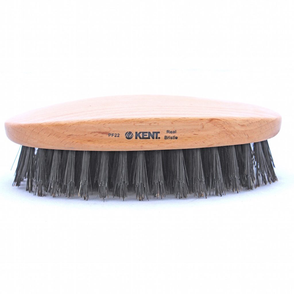 Kent Natural Bristle Oval Hair Brush (PF22) - Kent - Combs and Brushes -  Hair, Cosmetics - Gentleman Store