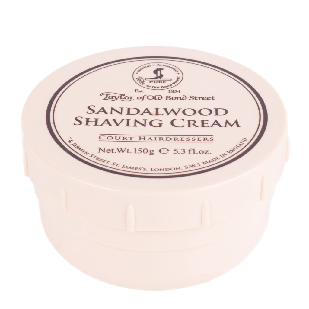 Taylor of Old Bond Street Shaving Cream - Sandalwood (150 g) - Taylor of Old  Bond Street - Shaving Creams - For Shaving, Shaving - Gentleman Store