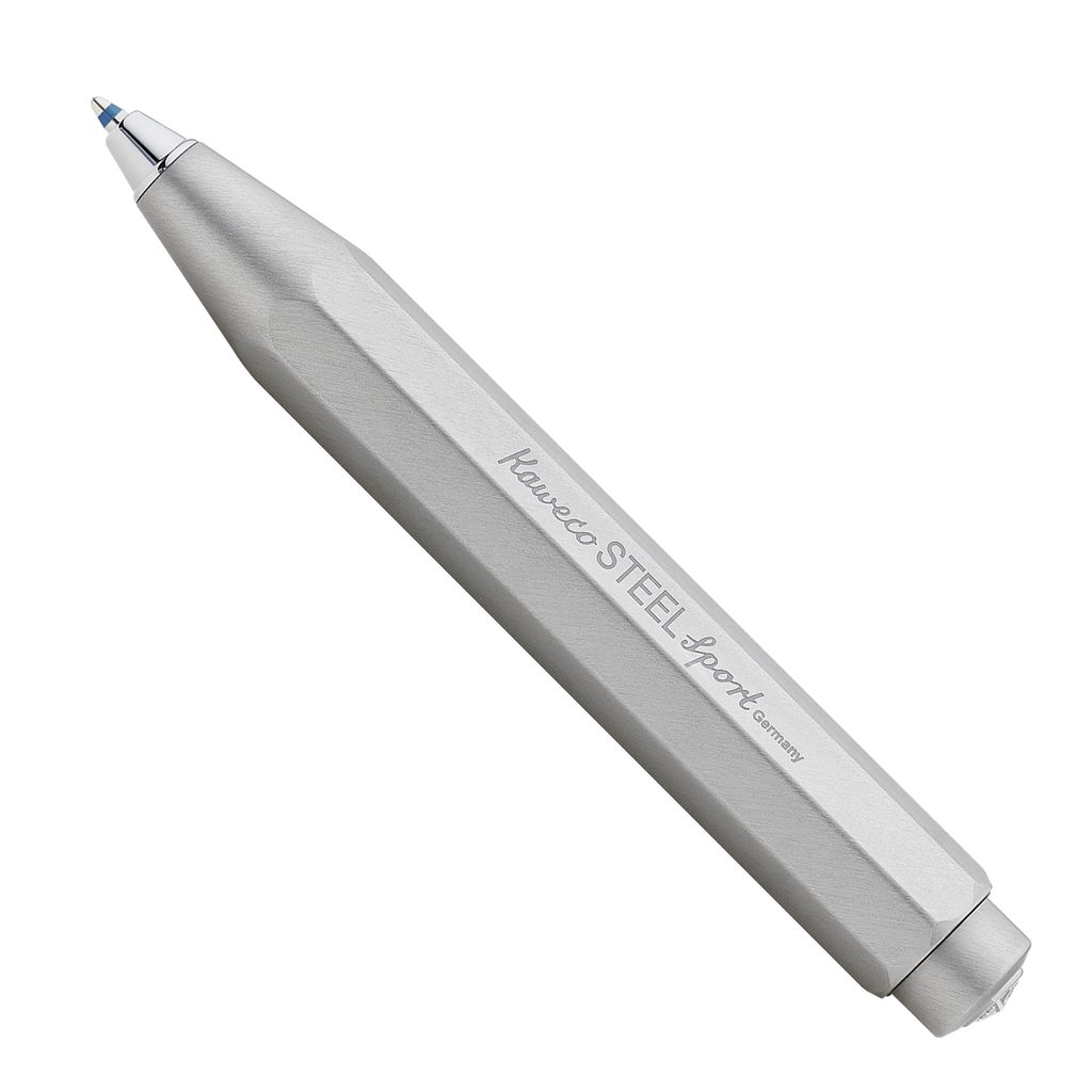 schijf stuiten op Sluit een verzekering af Kaweco STEEL Sport Ballpoint Pen - Kaweco - Pens and pencils - Stationery,  Accessories - Gentleman Store