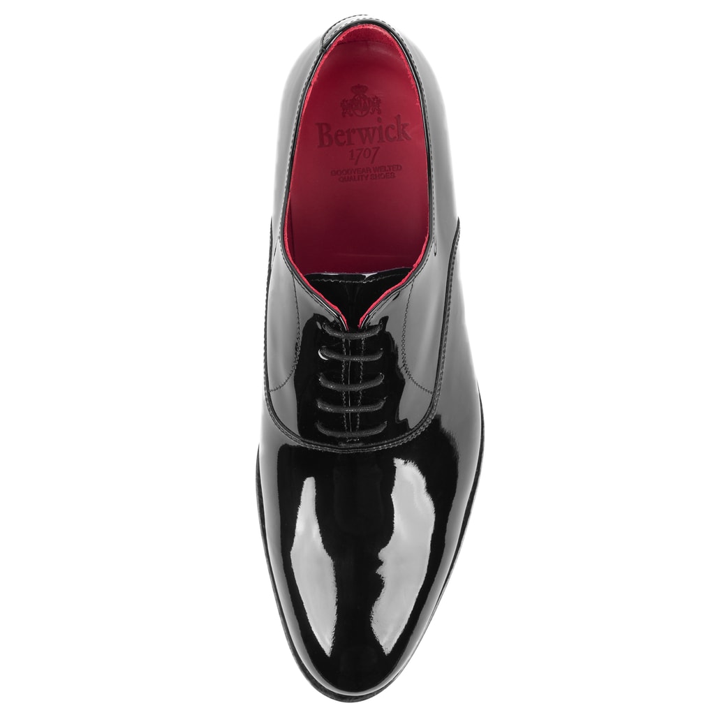 Berwick Astaire - Patent Black - Berwick - Oxford - Shoes, Shoes -  Gentleman Store