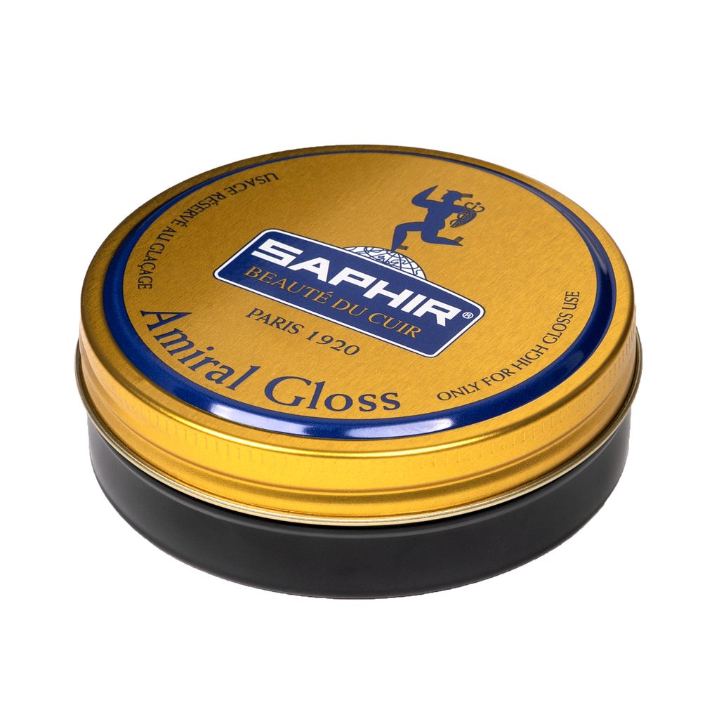 Saphir Beauté du Cuir Amiral Gloss Wax Polish (50 ml) - Saphir - Leather  Shoe Care - Shoe care, Shoes - Gentleman Store