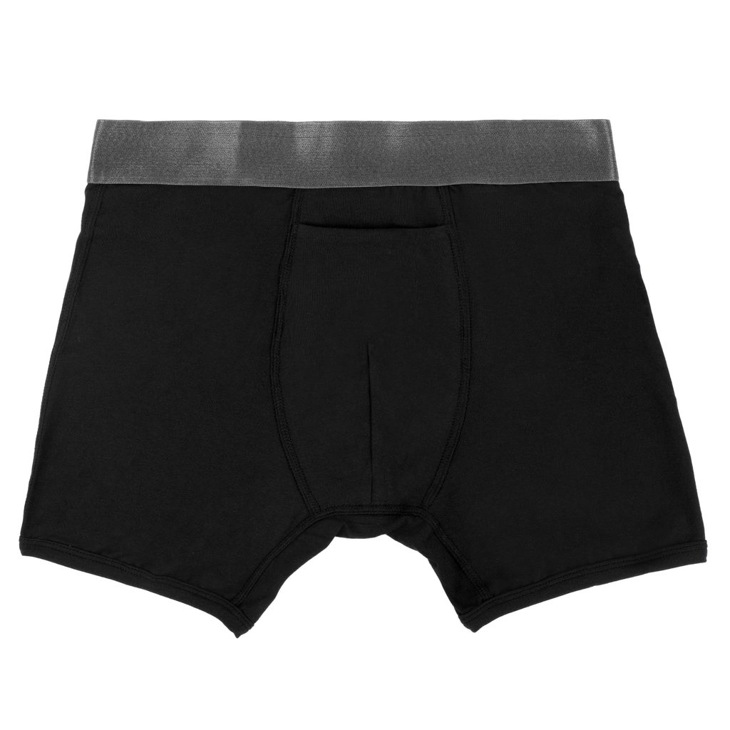 John & Paul MicroModal® Boxer Shorts - Black - John & Paul