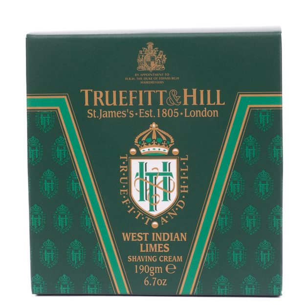 Truefitt & Hill Shaving Cream West Indian Lime (190 g) Truefitt