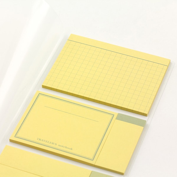 Refill #022: Sticky Notes - Traveler's Company - Traveler's Notebook  Refills - Stationery, Accessories - Gentleman Store