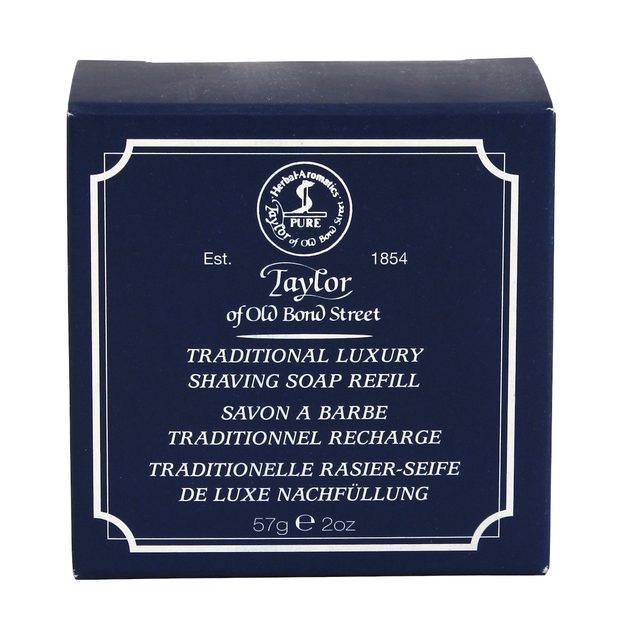 Taylor of Old Bond Street Traditional Shaving Soap (57 g) - Taylor of Old  Bond Street - Shaving Soaps - For Shaving, Shaving - Gentleman Store