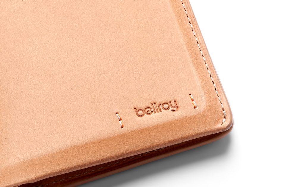 Bellroy Premium Slim Sleeve Wallet - Darkwood