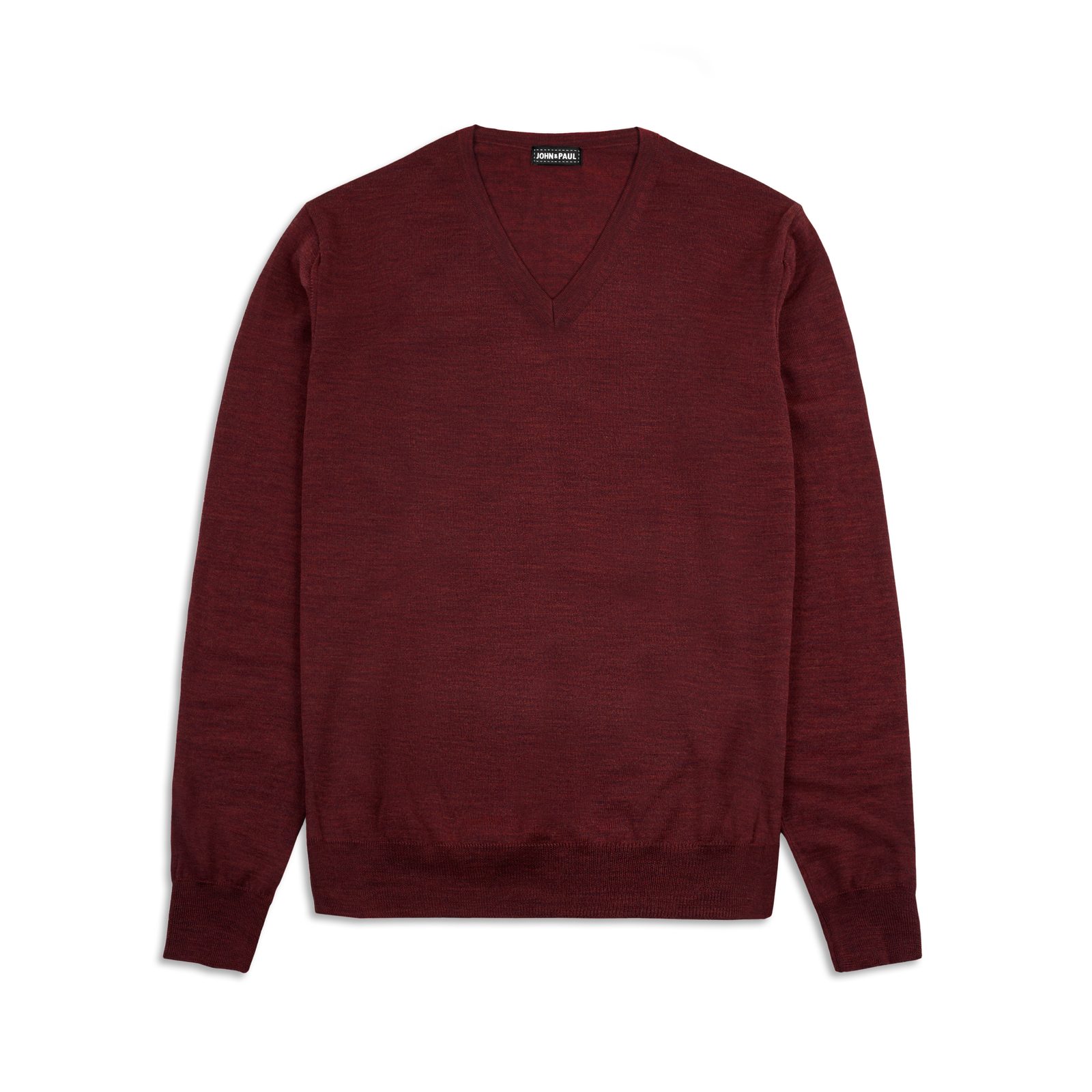 Burgundy v neck sweater hot sale