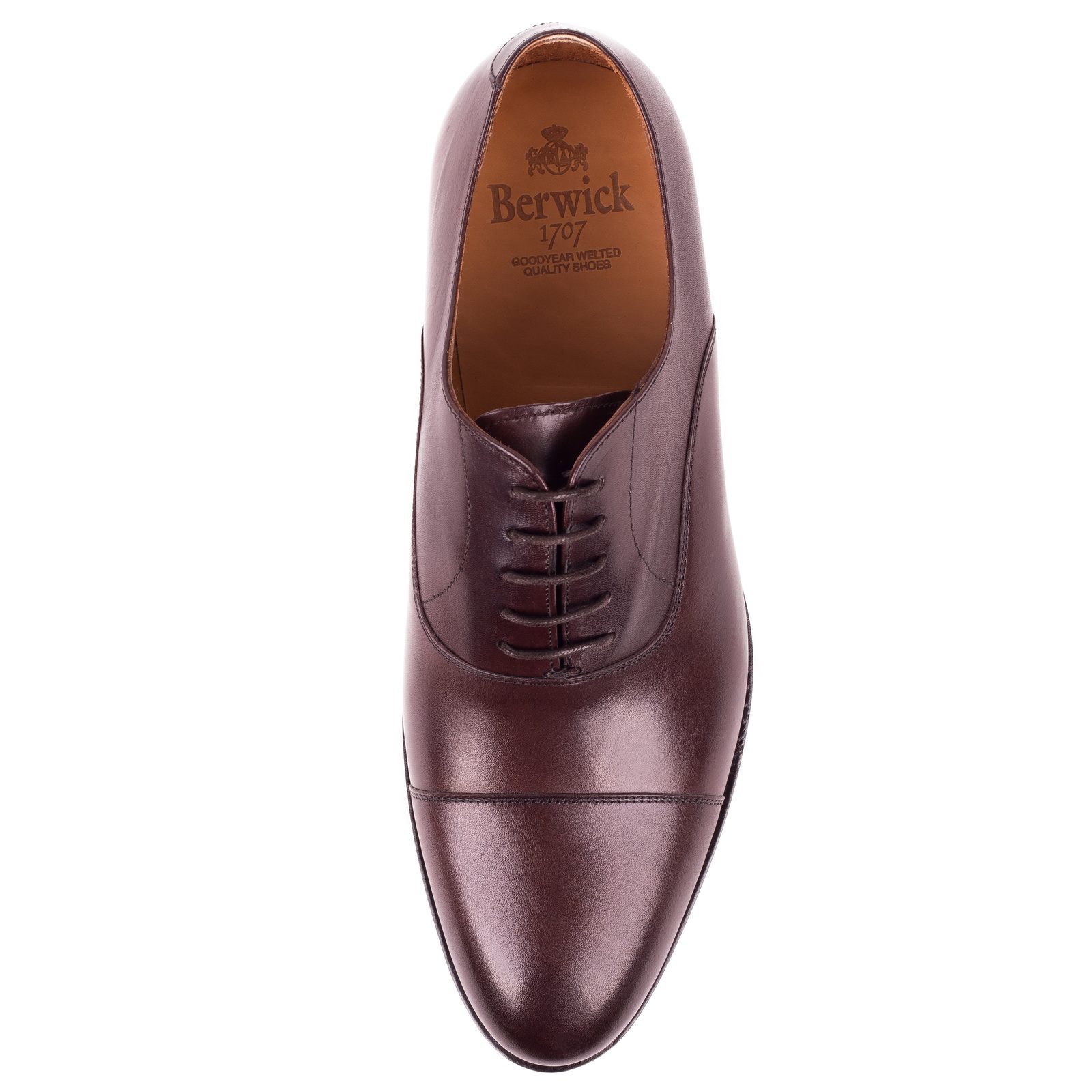 Berwick Davis - Coffee Brown - Berwick - Shoes - Oxford, Shoes