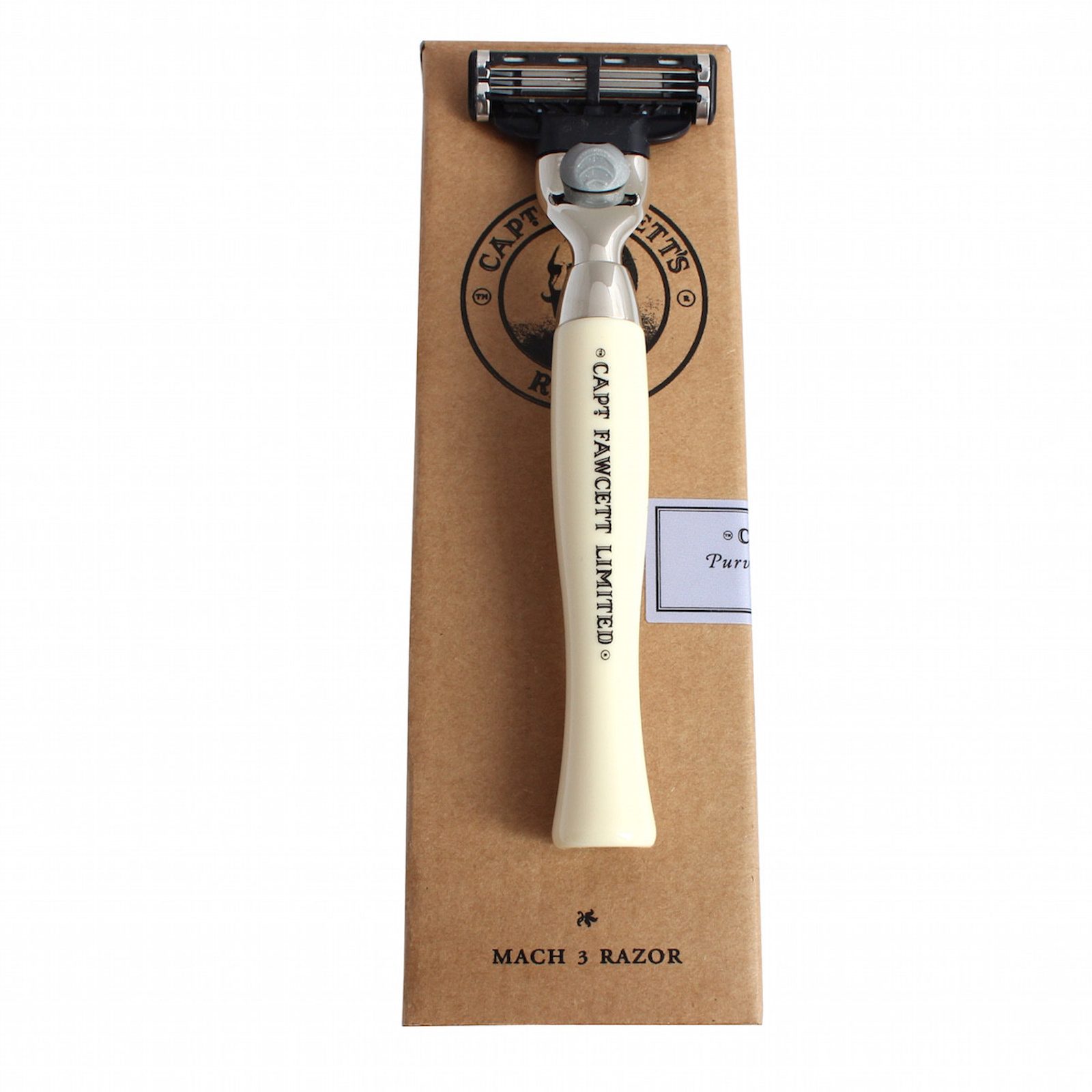 Captain Fawcett Finest Hand Crafted Mach 3 Razor - Captain Fawcett ...