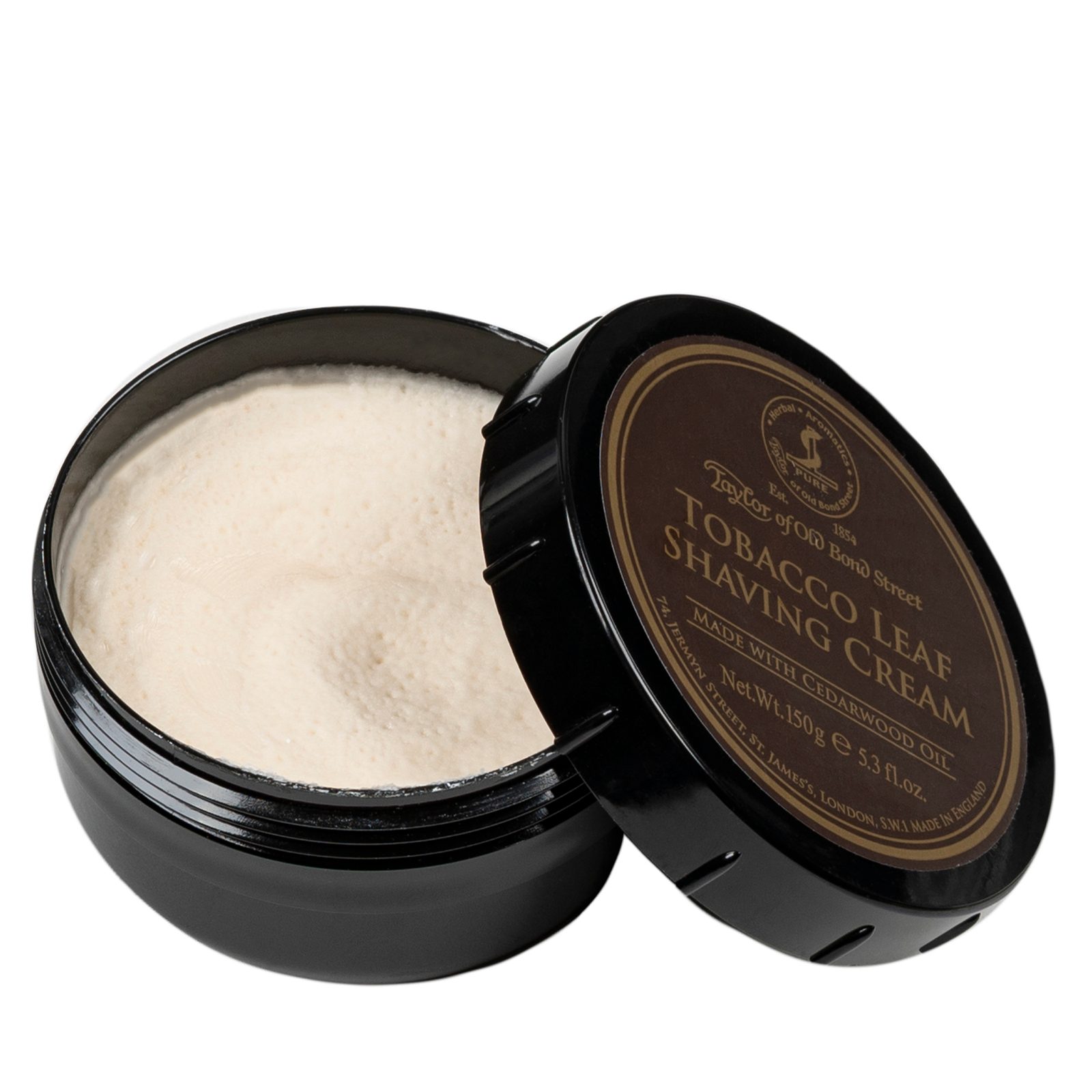 Shaving Cream Taylor of Old Bond Street Tobacco Leaf (150 g) - Taylor of  Old Bond Street - Cosmetics - Shaving Creams, For Shaving, Shaving