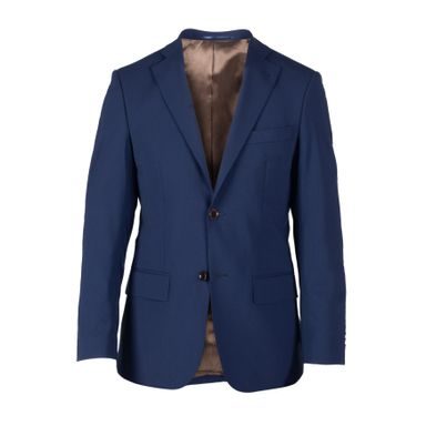 John & Paul 110's Wool Jacket - Blue