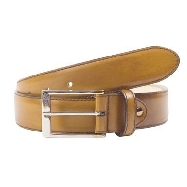 John & Paul Tan Leather Belt