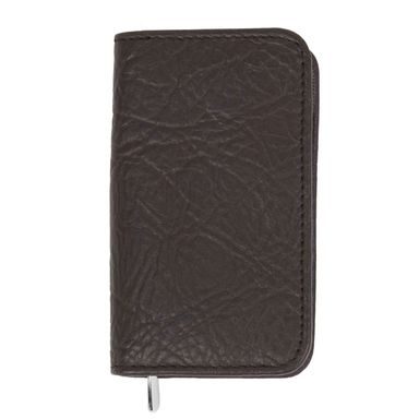 Erbe Solingen Luxurious Five-Piece Manicure Set in Dark Brown Leather Pouch