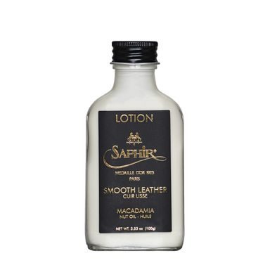 Saphir All-Purpose Smooth Leather Macadamia Lotion (125 ml)