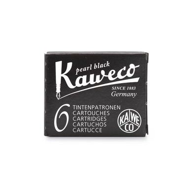 Kaweco Pearl Black Ink Cartridges (6 pcs)