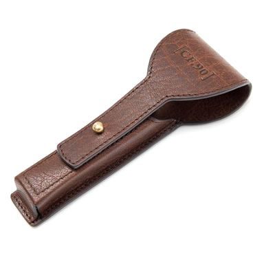 Captain Fawcett Handcrafted Leather Razor Pouch