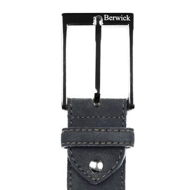 Berwick Blue Leather Belt