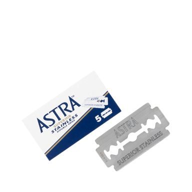 Astra Superior Stainless Double Edge Razor Blades (5 pcs)