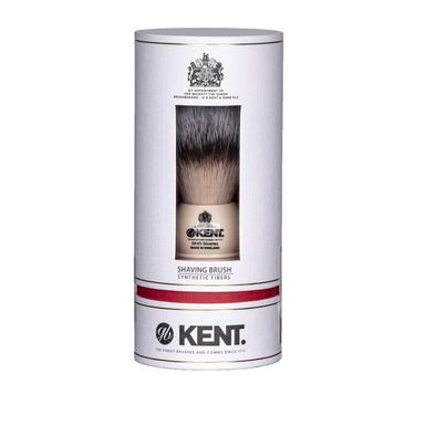 Kent BK4S Small Faux-Ivory Synthetic Shaving Brush