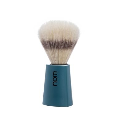 NOM GUSTAV Natural Bristle White Cream Shaving Brush