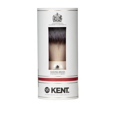 Kent BLK12S Large Black Synthetic Shaving Brush