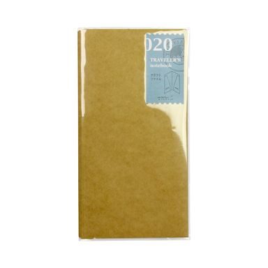 Refill #020: Kraft Paper Folders