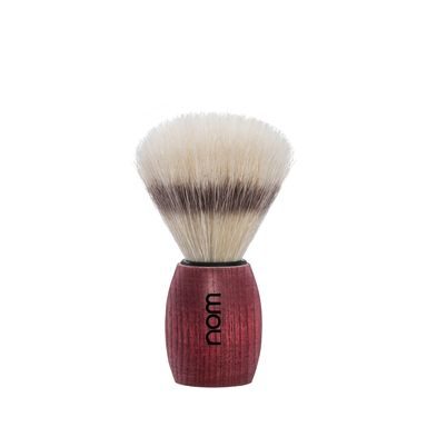 NOM OLE Natural Bristle Red Ash Shaving Brush