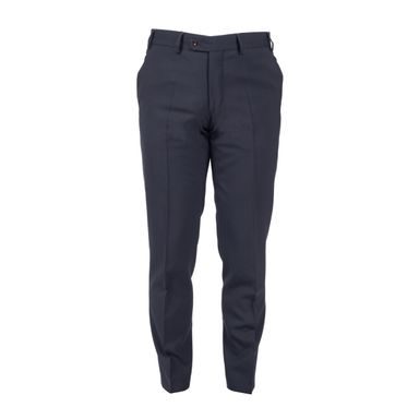 John & Paul 110's Wool Suit Trousers - Navy