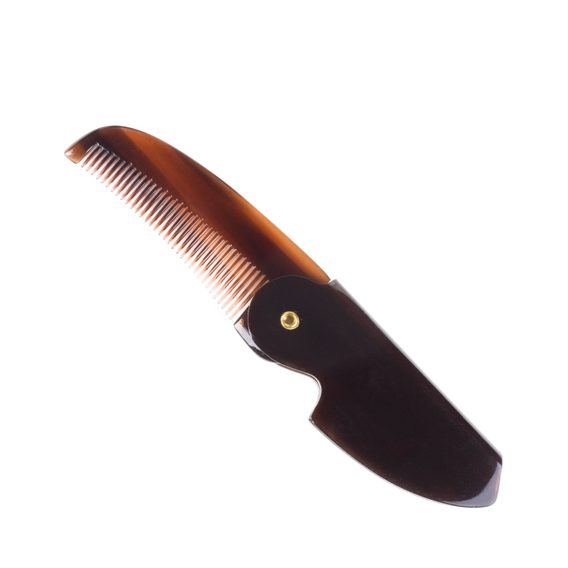 Morgan's Small Foldable Moustache Comb