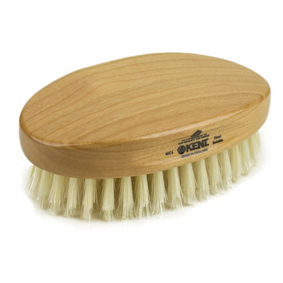 Kent Cherrywood Natural Bristle Hair Brush (MC4)