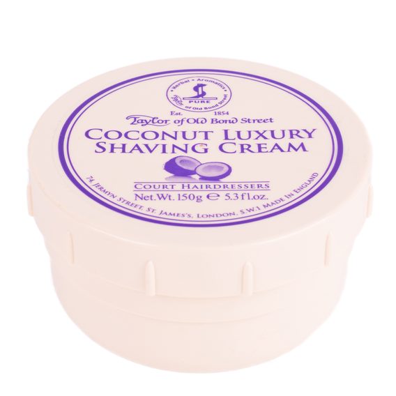Taylor of Old Bond Street Shaving Cream - Coconut (150 g)