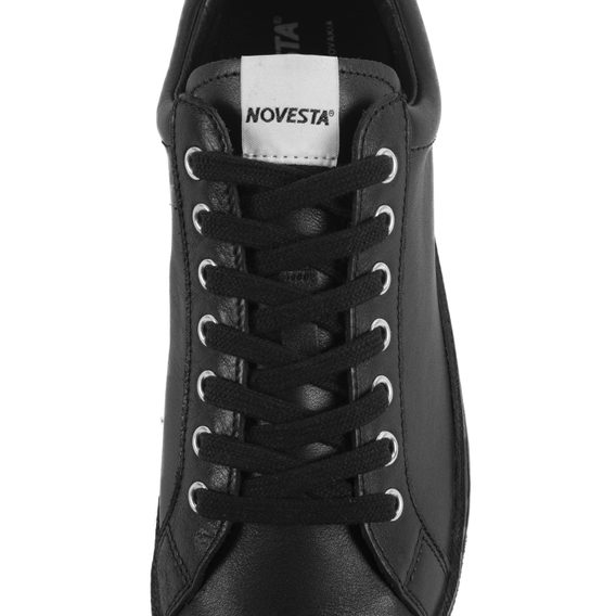 Novesta Itch All Black All Leather Sneakers