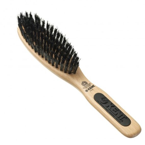 Kent Narrow Natural Bristle Grooming Hair Brush (PF05)