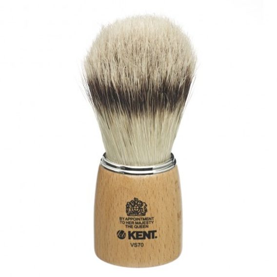 Kent VS70 Natural Bristle Shaving Brush