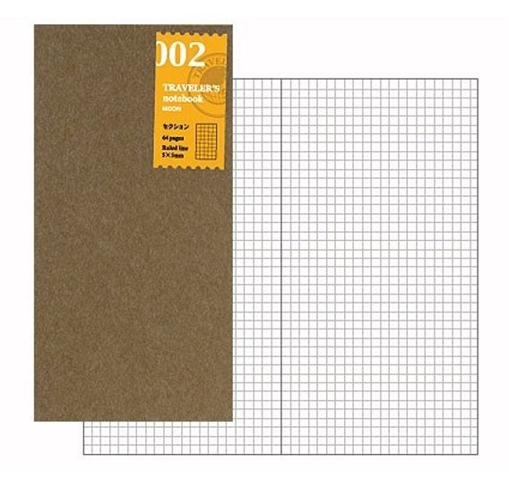 Refill #002: Grid Notebook