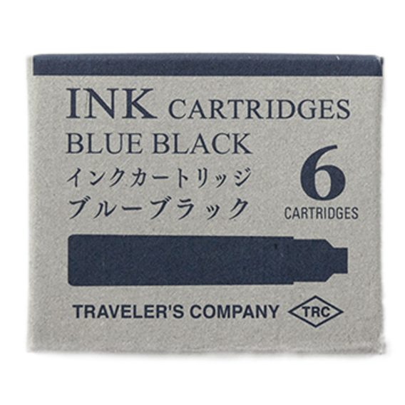 TRAVELER'S COMPANY Blue Fountain Pen Cartridges (6 pcs)