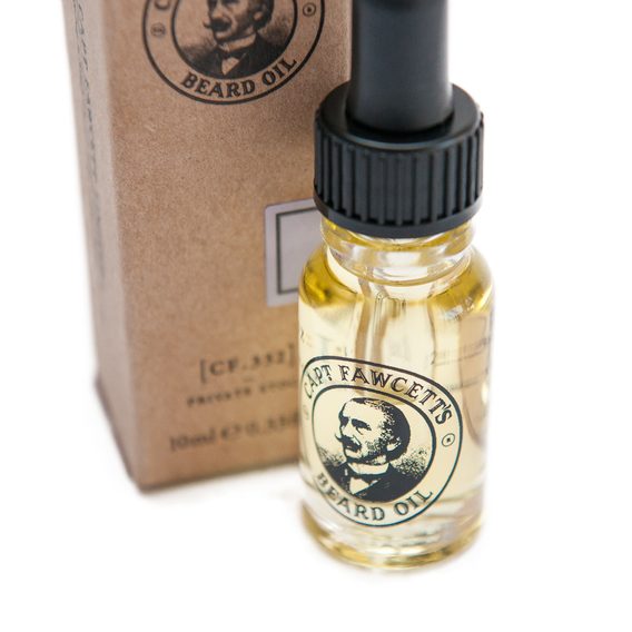 Captain Fawcett Private Stock Travel Sized Beard Oil (10 ml)