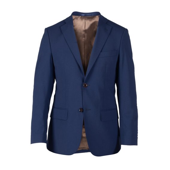 John & Paul 110's Wool Jacket - Blue