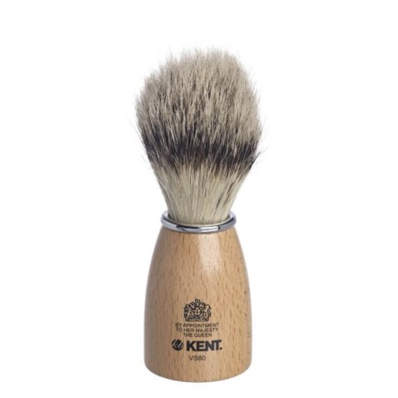 Kent VS80 Natural Bristle Shaving Brush