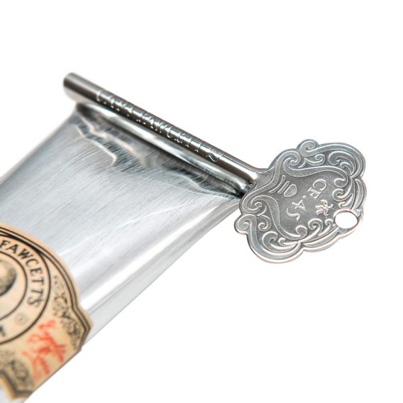 Captain Fawcett Metal Tube Key