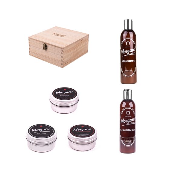 Morgan's Grooming Wooden Gift Box