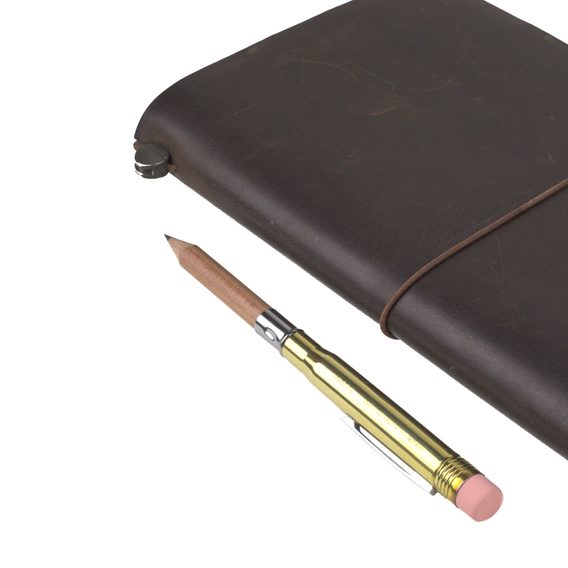 TRAVELER'S COMPANY BRASS PRODUCTS Pencil with Brass Cover