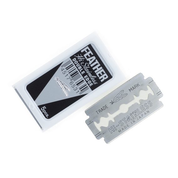 Feather 71s Extra Sharp Double Edge Razor Blades (5 pcs)