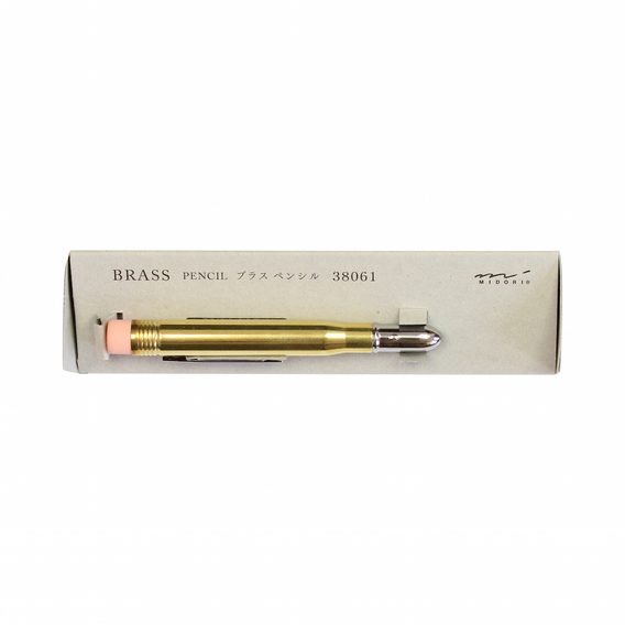 TRAVELER'S COMPANY BRASS PRODUCTS Pencil with Brass Cover