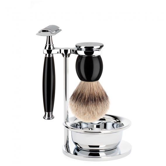 Mühle Sophist Shaving Set - Razor, Brush, Stand, Bowl