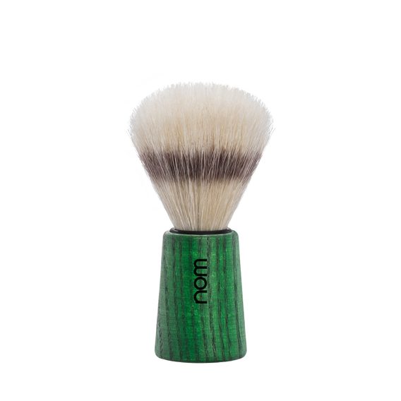 NOM THEO Natural Bristle Green Ash Shaving Brush